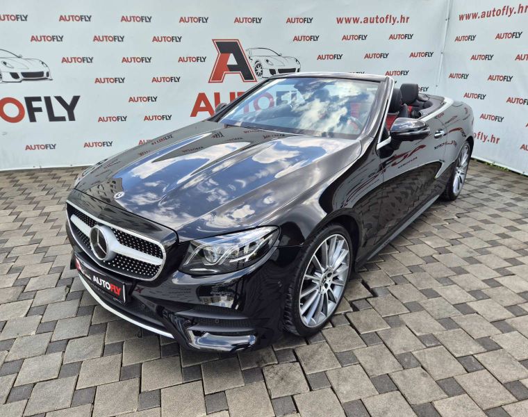 Mercedes-Benz E-klasa Cabrio 350 d 4Matic AMG, 360kam, Burmester