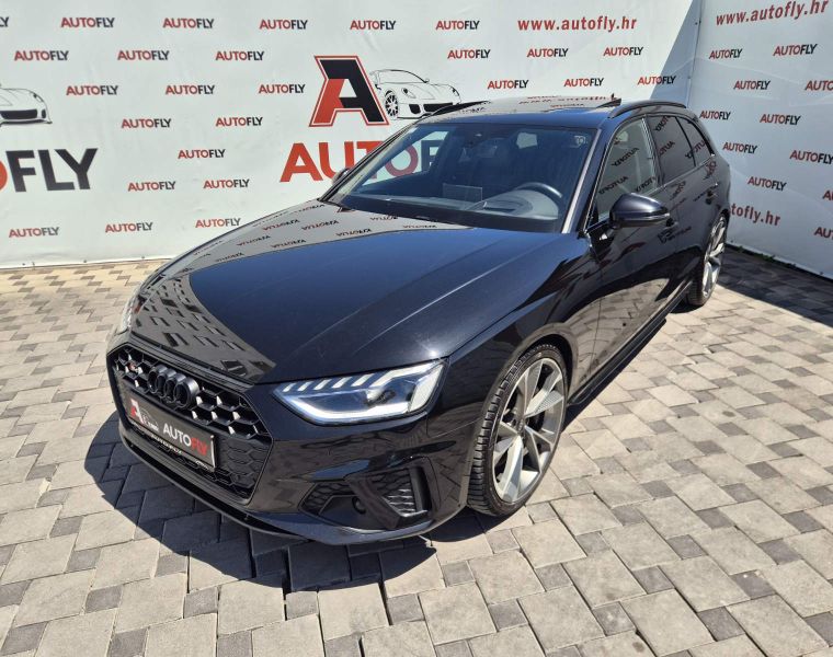 Audi S4 Avant Quattro, Black edition, Matrix, Pano, 360kam, ACC, 20"