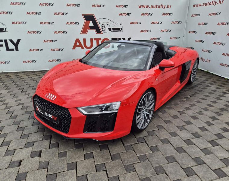 Audi R8 Spyder V10 Quattro, Black edition, Matrix, Keramičke kočnice