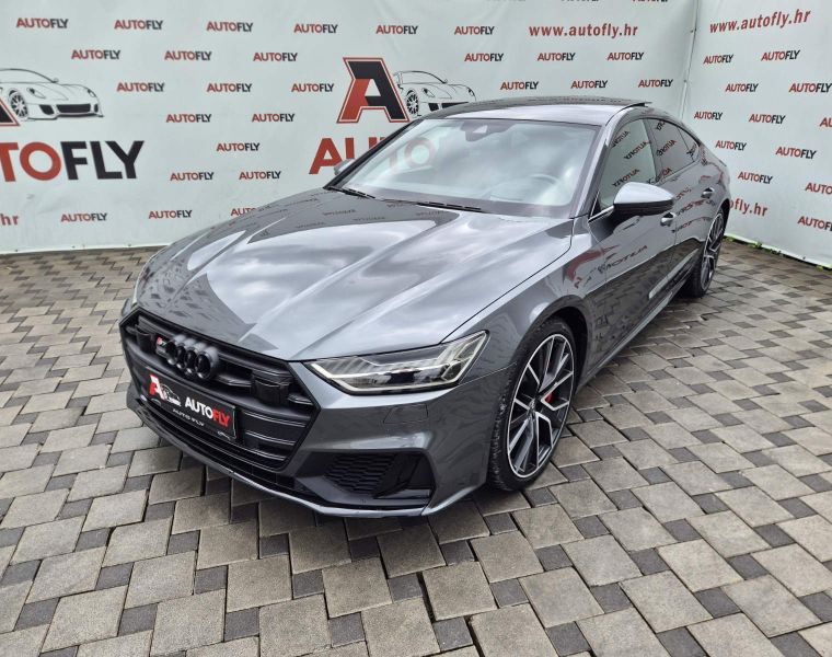 Audi S7 Quattro, Pano, 360 3D kam, Matrix, B&O, HeadUP, ACC, PDV, 21"