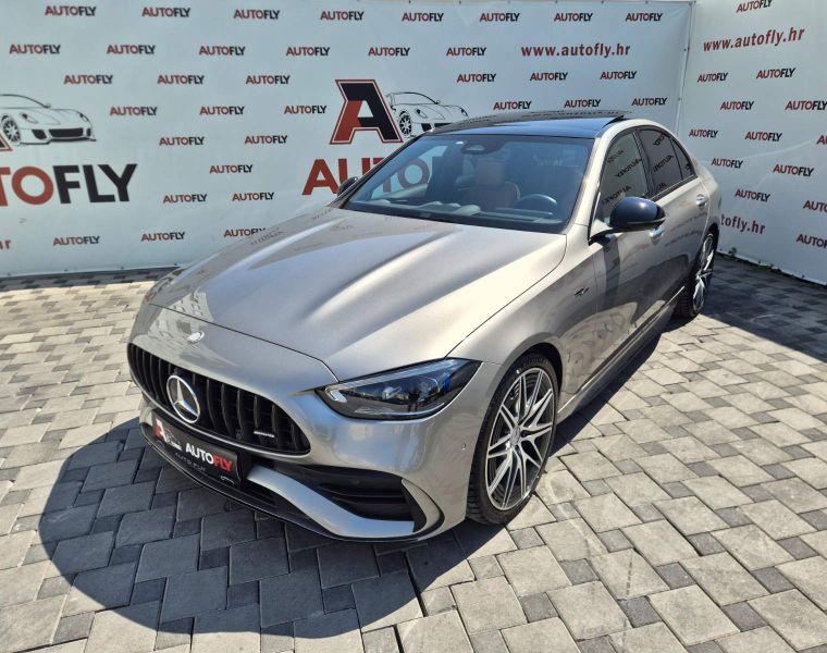 Mercedes-Benz C-klasa 43 4Matic AMG, Pano, Burmester, 360kam, Carbon
