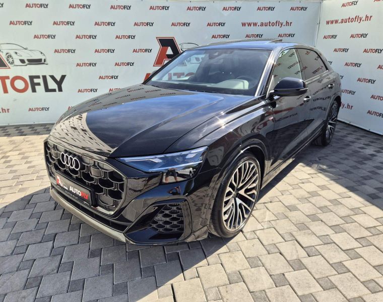 Audi Q8 60 TFSI e Quattro 3xS-line, HR auto, Pano, 360 3D kam, PDV,23"