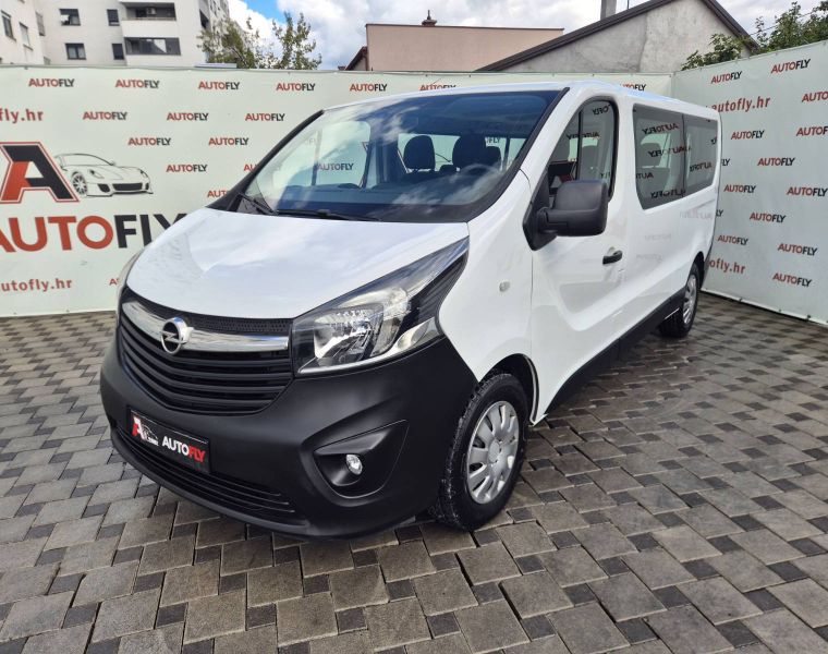 Opel Vivaro-B 1.6 CDTI BiTurbo, 125ks, HR auto, 9 sjedala, Navi, PDC