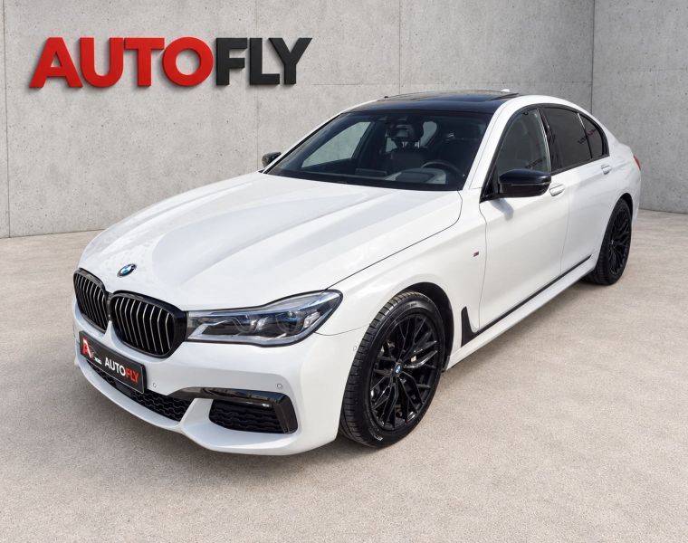 BMW serija 7 730d M-paket, Shadow, Šiber, 350kam, ACC, HeadUP, 19"alu