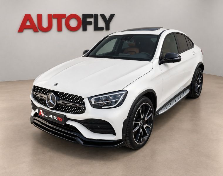 Mercedes-Benz GLC Coupe 300d 4Matic AMG, Pano, 360kam, Kuka, PDV, 19"