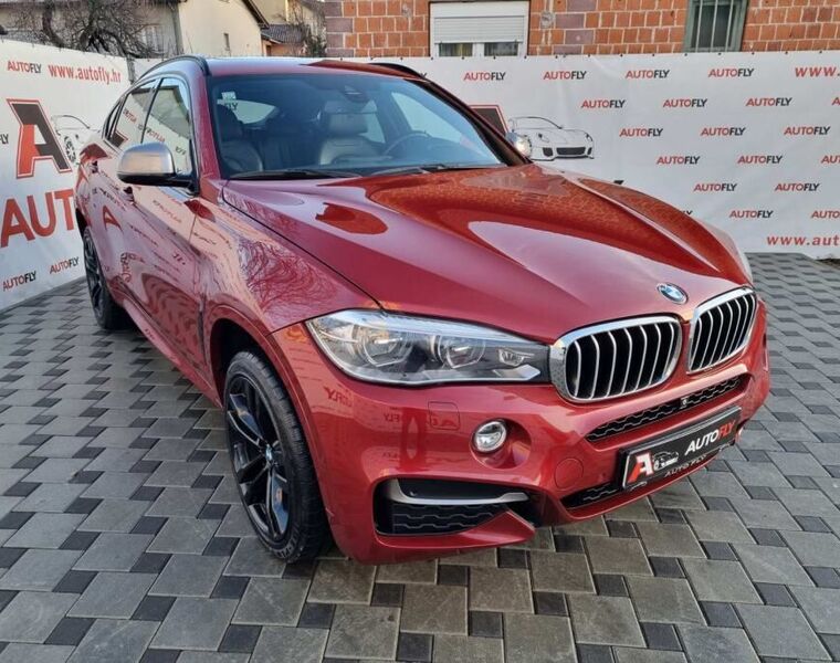 BMW X6 M50d, 360 kamera, Keyless GO, Head UP, Šiber, Navigacija, 20"