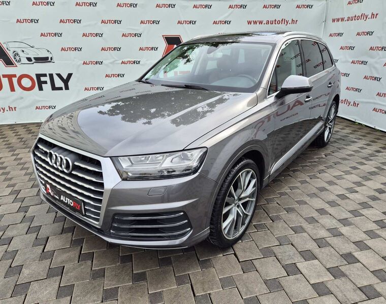 Audi Q7 3.0 TDI Quattro 3x S-line, 7 sjedala, BOSE, Pano, 2xTV, PDV
