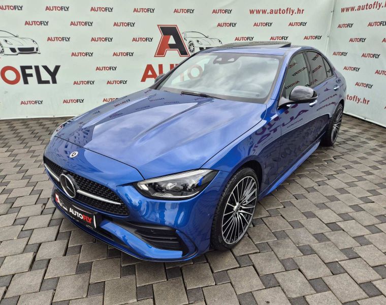 Mercedes-Benz C-klasa 400e 4Matic AMG, Burmester, Šiber, Kamera, 19"