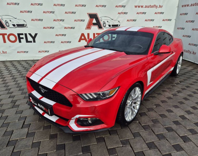 Ford Mustang 2.3 EcoBoost Coupe, ručni mjenjač, Kamera, Koža, 19"