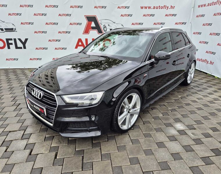 Audi A3 2.0 TDI Quattro S-Tronic 3x S-line, Led, Koža, B&O, ACC, 19"