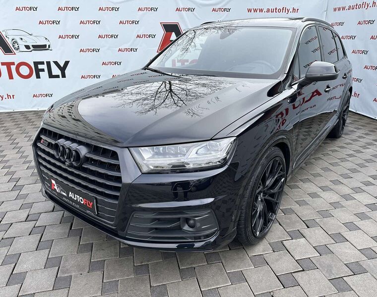 Audi Q7 3.0 TDI Quattro SQ7 optika, Black Edition, BOSE, 7sjedala, 22"