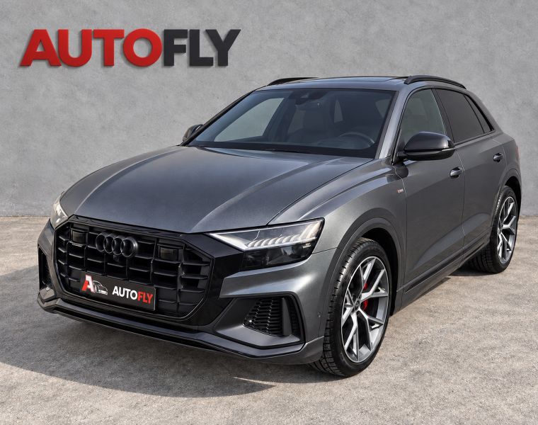 Audi Q8 50 TDI Quattro 3x S-Line, Black edition, Pano, 360 3D kam,Kuka